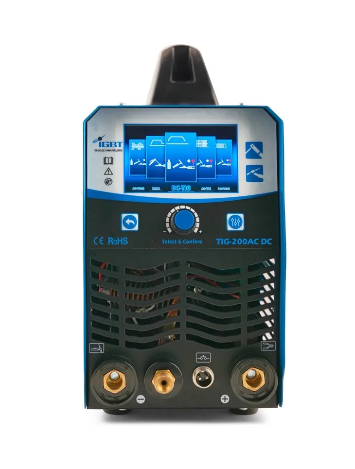 LCD Screen Ac Dc Pulse Tig Welder